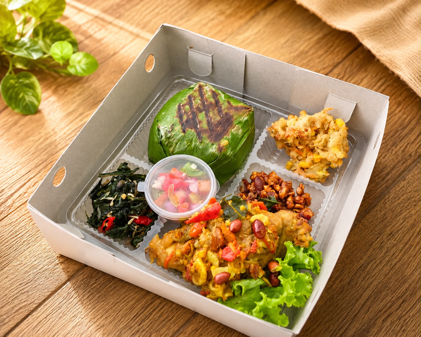 Nasi Bakar Cakalang